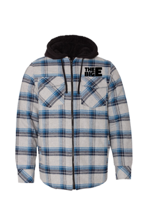 Flannel Hooded Shacket