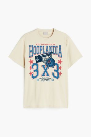 Hooplandia 3x3 Cream T-Shirt